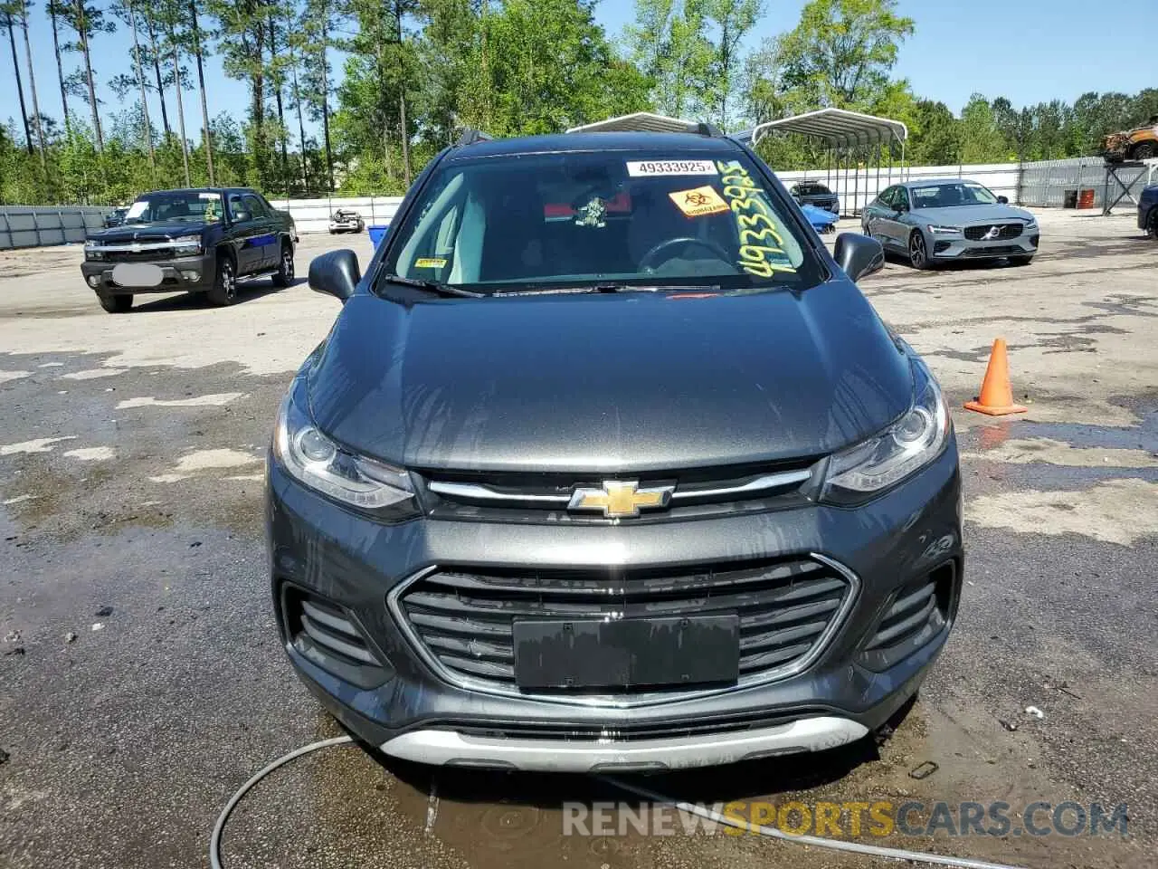 5 Фотография поврежденного автомобиля 3GNCJLSB7KL371678 CHEVROLET TRAX 2019