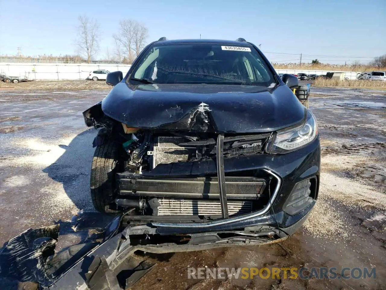 5 Photograph of a damaged car 3GNCJLSB8KL182862 CHEVROLET TRAX 2019