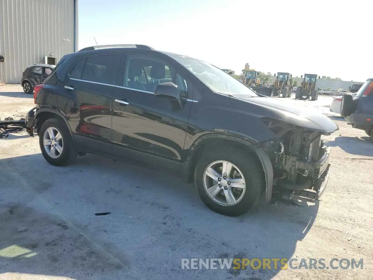4 Фотография поврежденного автомобиля 3GNCJLSB8KL282542 CHEVROLET TRAX 2019