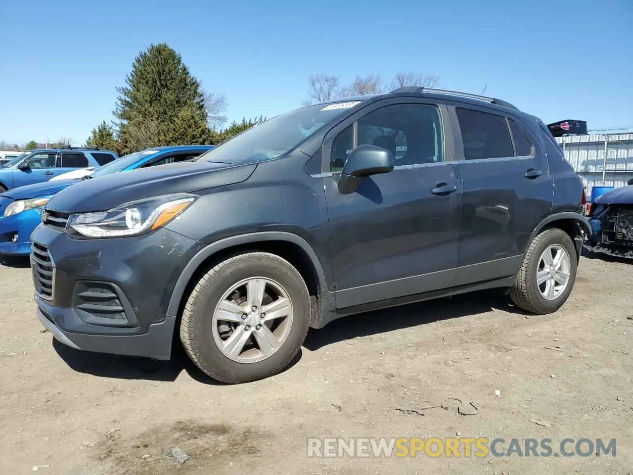1 Photograph of a damaged car 3GNCJLSB9KL218350 CHEVROLET TRAX 2019