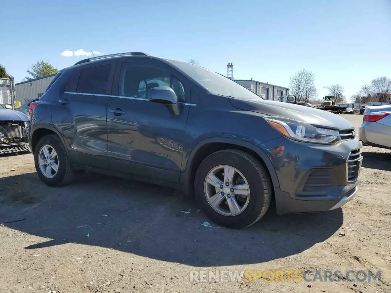 4 Photograph of a damaged car 3GNCJLSB9KL218350 CHEVROLET TRAX 2019