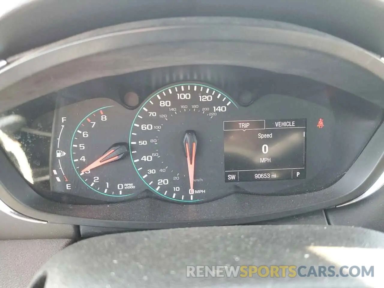 9 Photograph of a damaged car 3GNCJLSB9KL218350 CHEVROLET TRAX 2019
