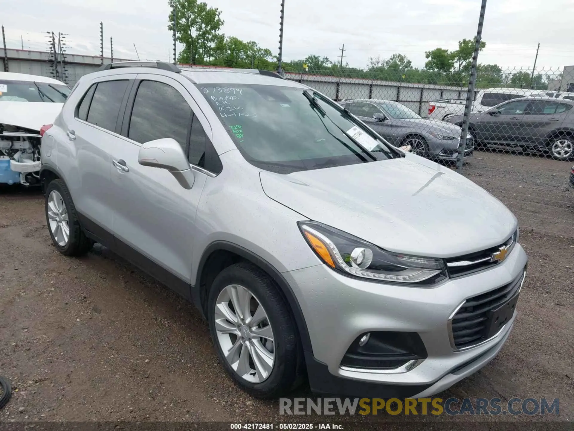 1 Фотография поврежденного автомобиля 3GNCJMSB7KL405558 CHEVROLET TRAX 2019