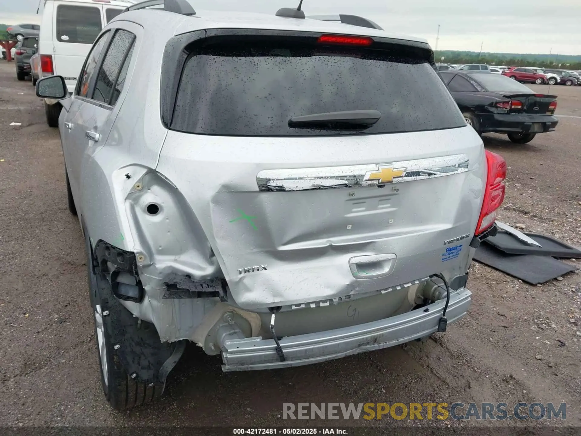 6 Фотография поврежденного автомобиля 3GNCJMSB7KL405558 CHEVROLET TRAX 2019