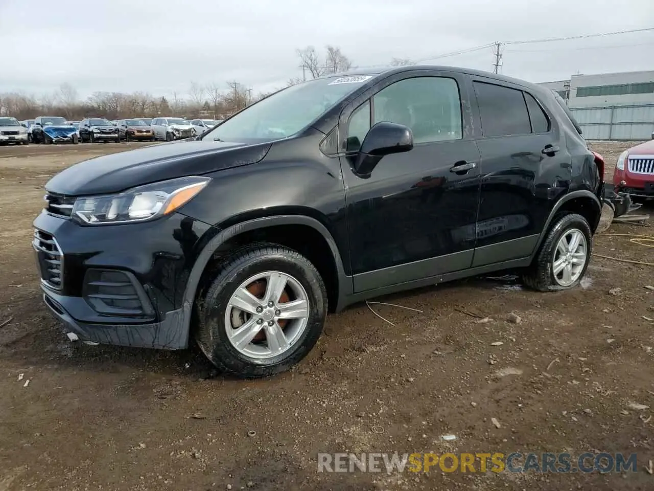 1 Photograph of a damaged car 3GNCJNSB5KL266696 CHEVROLET TRAX 2019