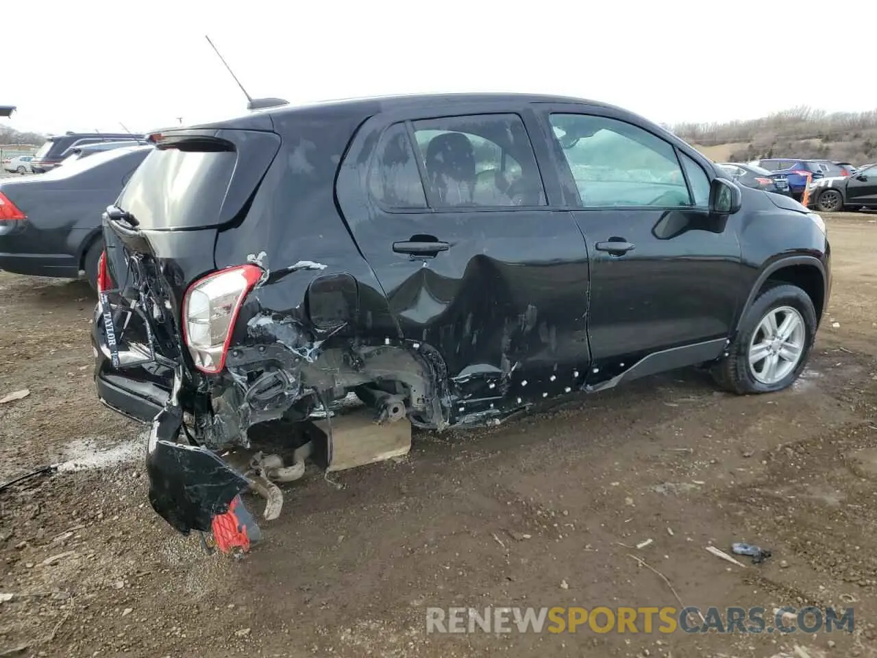 3 Photograph of a damaged car 3GNCJNSB5KL266696 CHEVROLET TRAX 2019