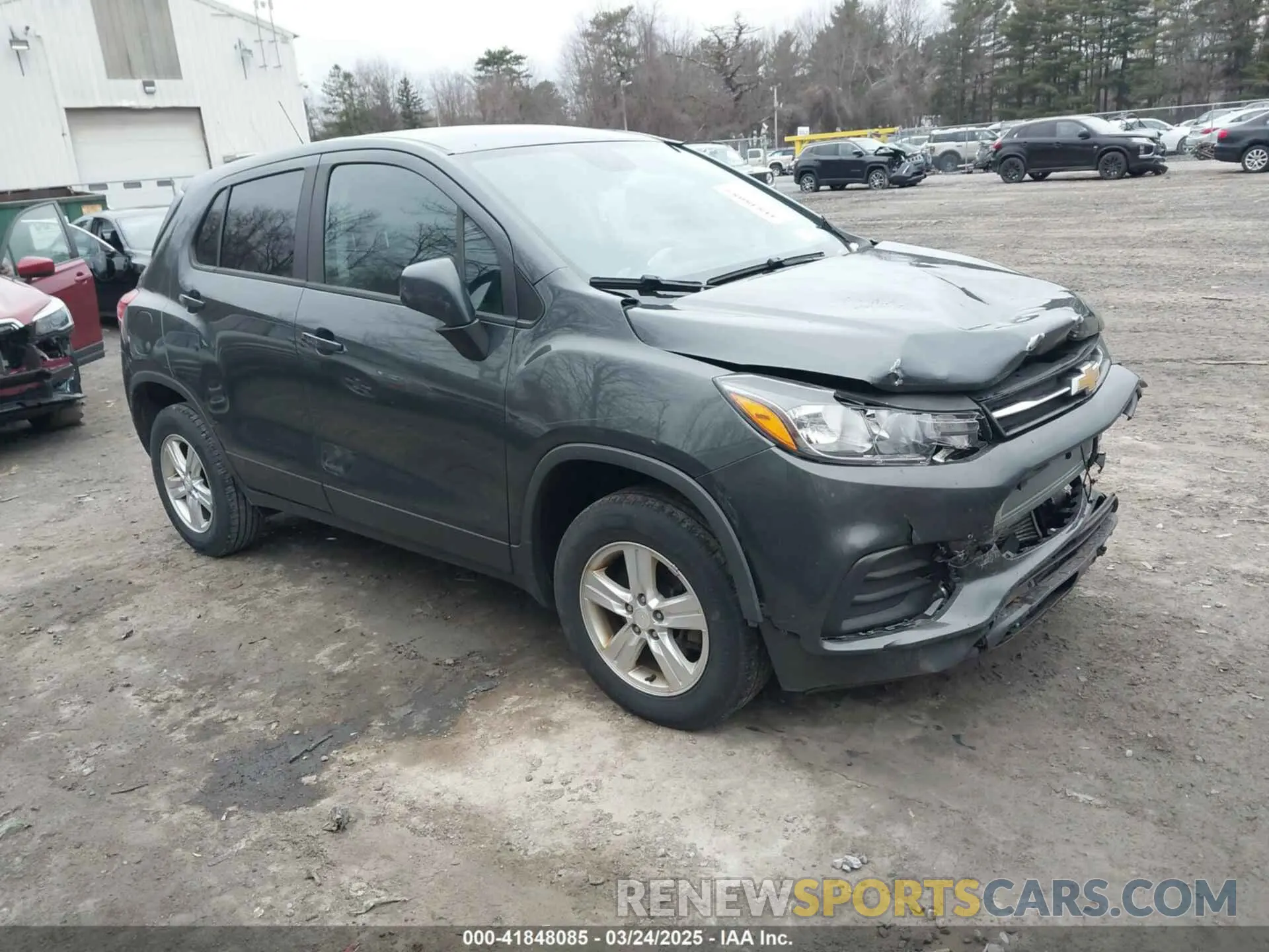 1 Photograph of a damaged car 3GNCJNSB5KL386143 CHEVROLET TRAX 2019