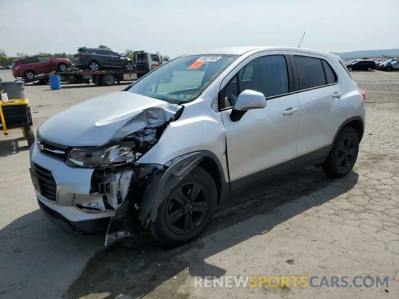 1 Photograph of a damaged car 3GNCJNSB5KL401899 CHEVROLET TRAX 2019