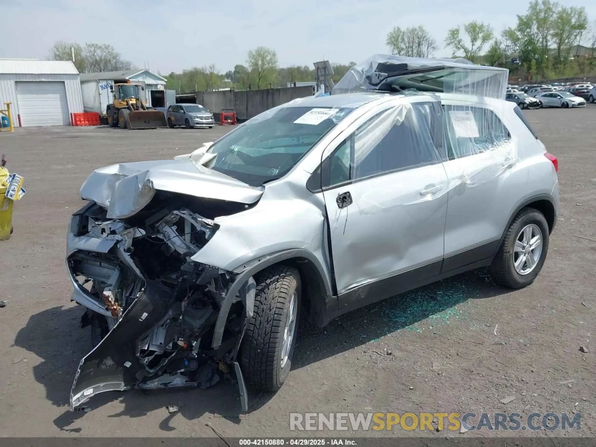 2 Фотография поврежденного автомобиля 3GNCJNSB5KL403992 CHEVROLET TRAX 2019