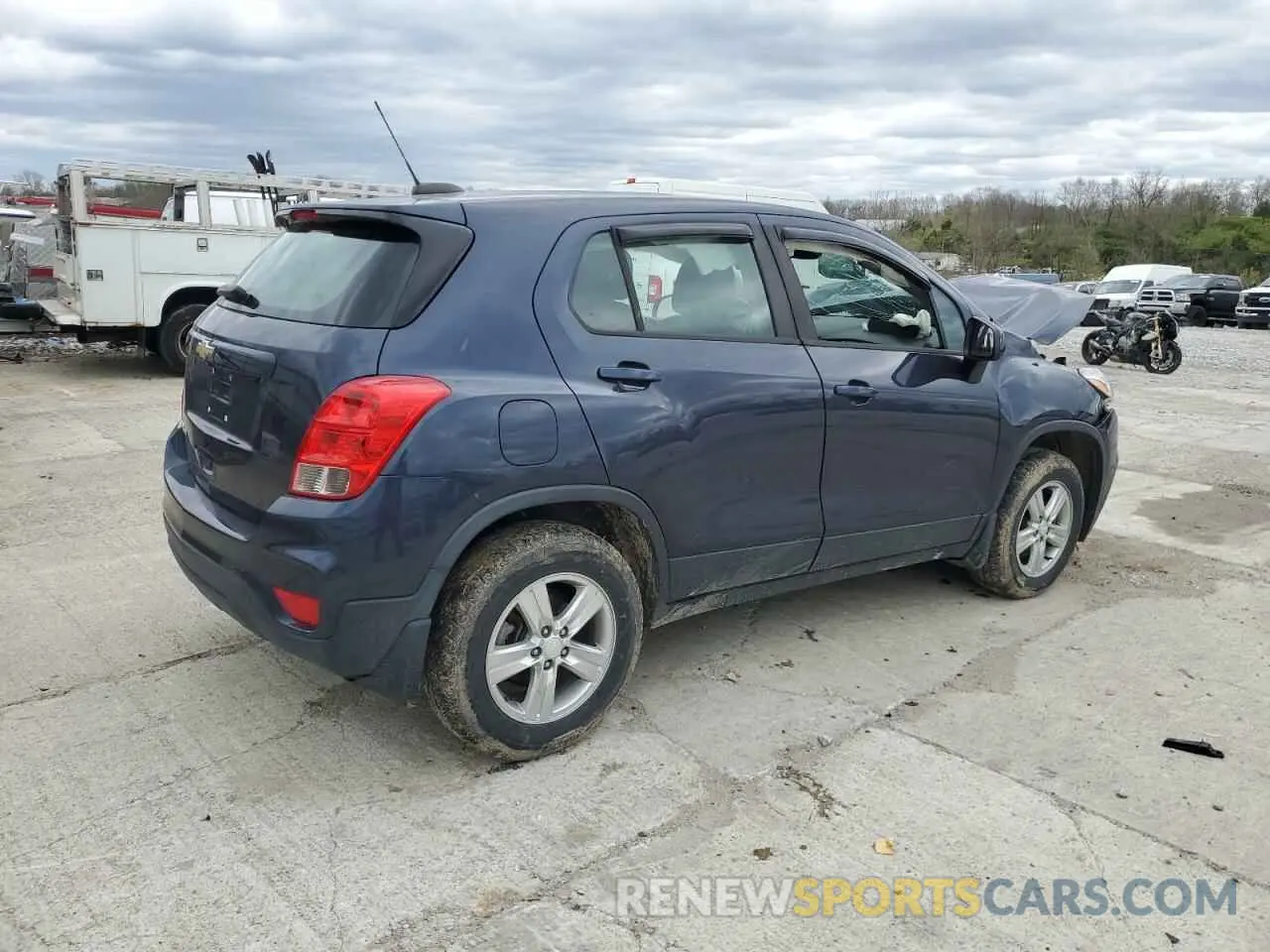3 Фотография поврежденного автомобиля 3GNCJNSB6KL167126 CHEVROLET TRAX 2019