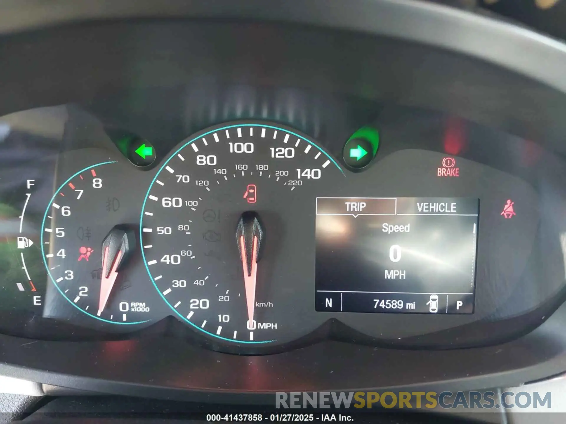 7 Photograph of a damaged car 3GNCJNSB9KL357213 CHEVROLET TRAX 2019