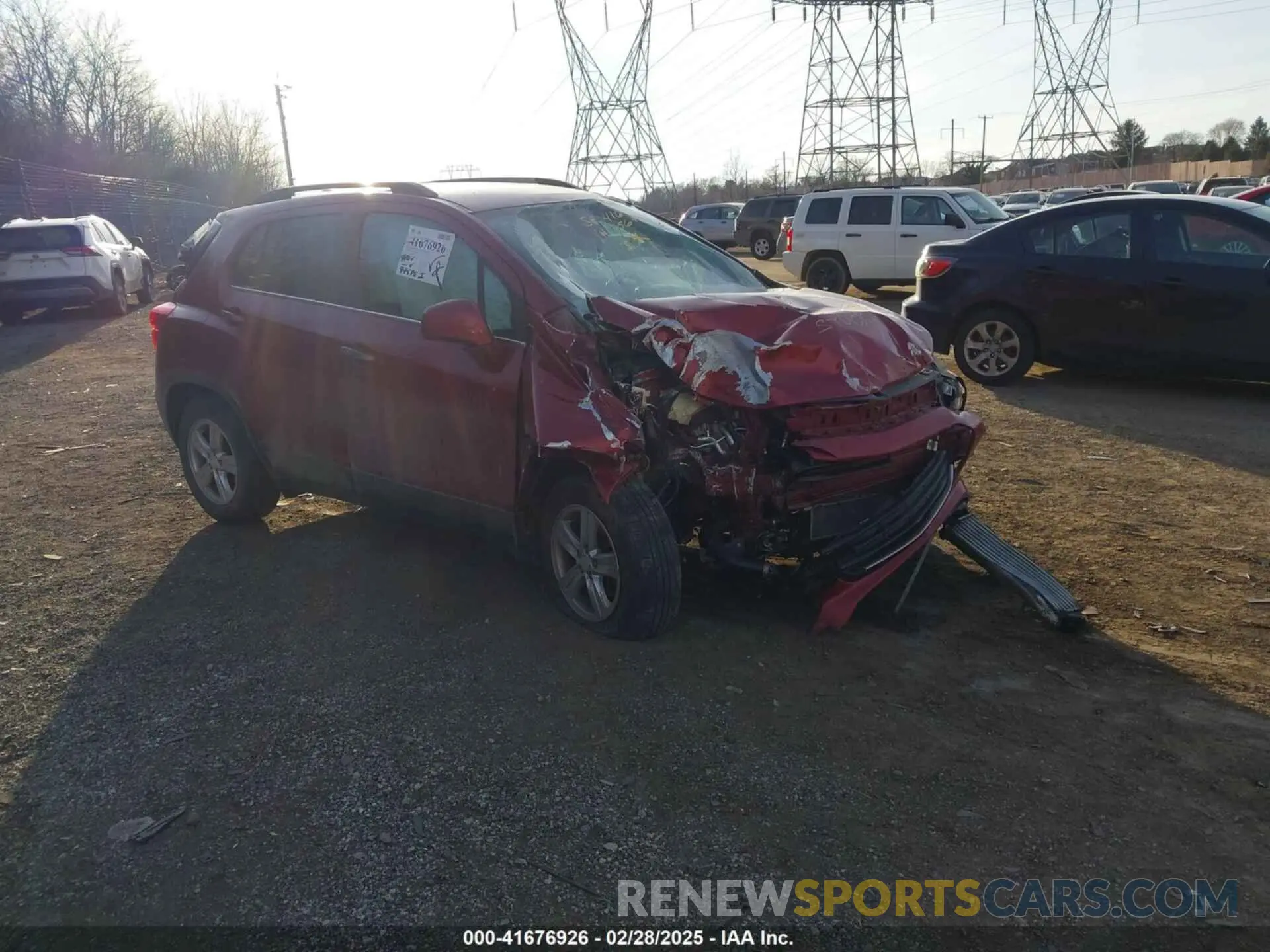 1 Фотография поврежденного автомобиля 3GNCJPSB0KL256721 CHEVROLET TRAX 2019