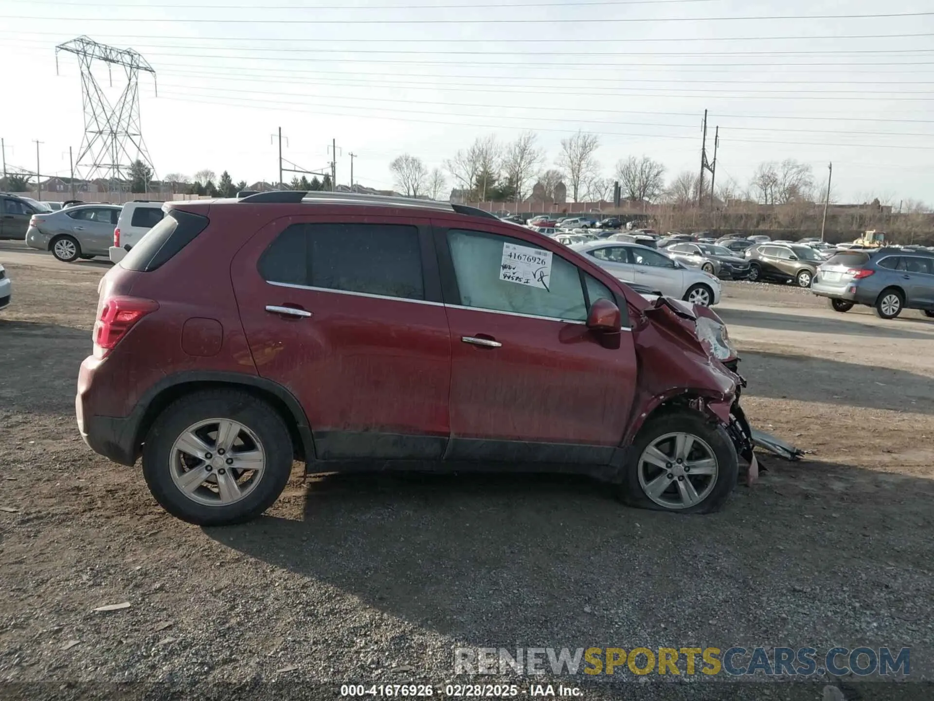 13 Фотография поврежденного автомобиля 3GNCJPSB0KL256721 CHEVROLET TRAX 2019