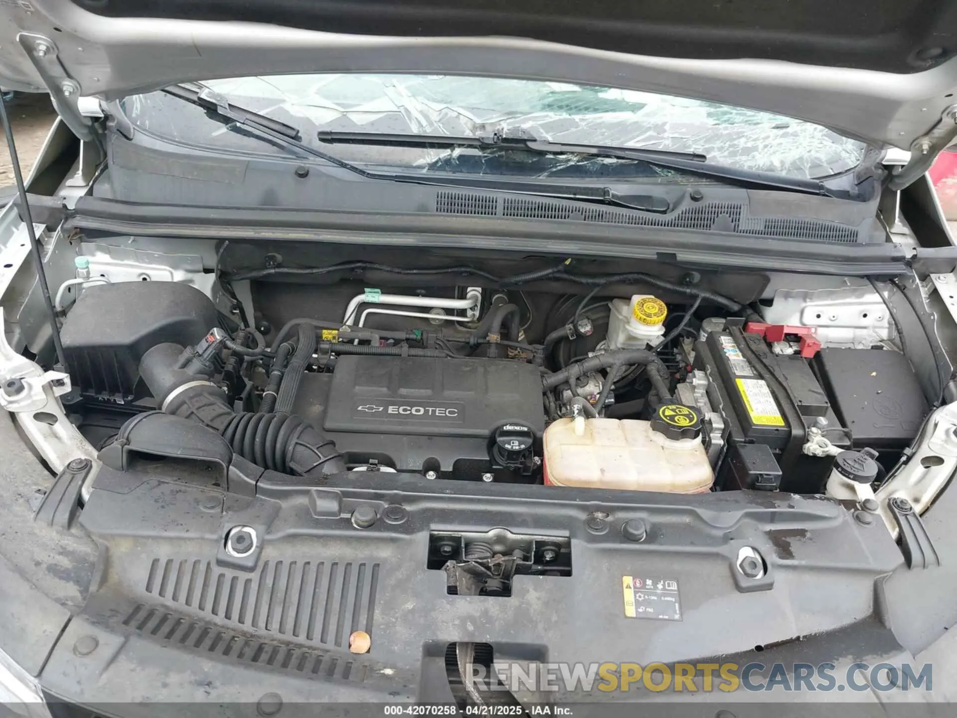 10 Фотография поврежденного автомобиля 3GNCJPSB1KL341857 CHEVROLET TRAX 2019
