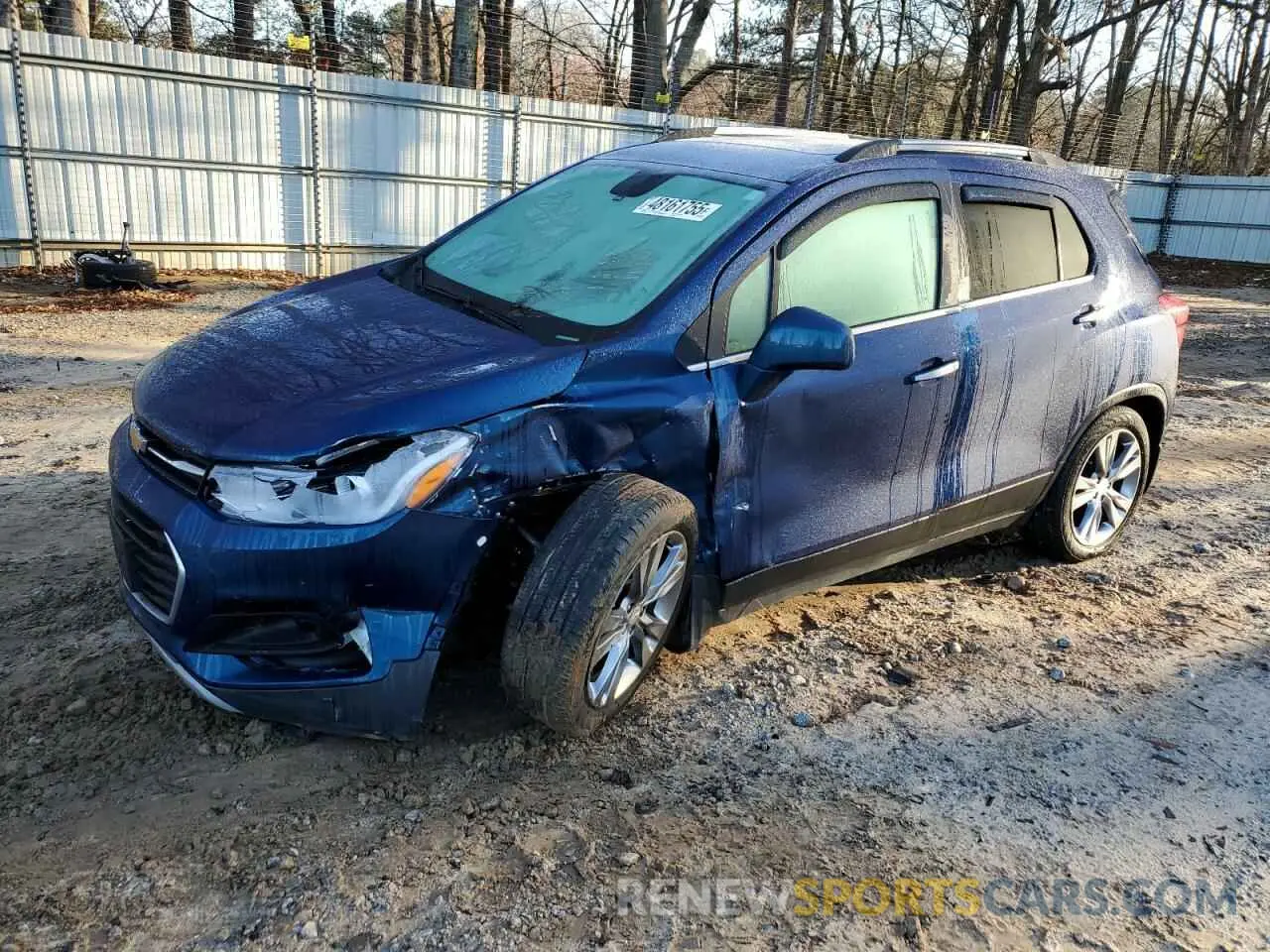 1 Фотография поврежденного автомобиля 3GNCJPSB1KL382604 CHEVROLET TRAX 2019