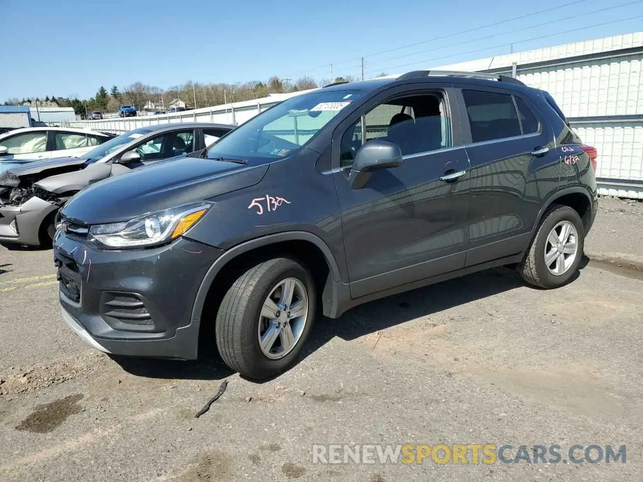 1 Photograph of a damaged car 3GNCJPSB4KL218134 CHEVROLET TRAX 2019