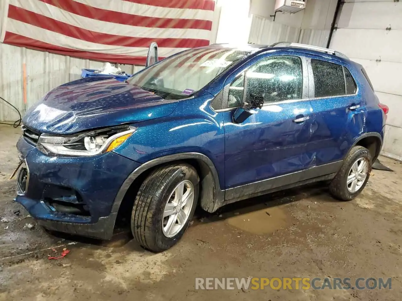 1 Photograph of a damaged car 3GNCJPSB5KL251143 CHEVROLET TRAX 2019