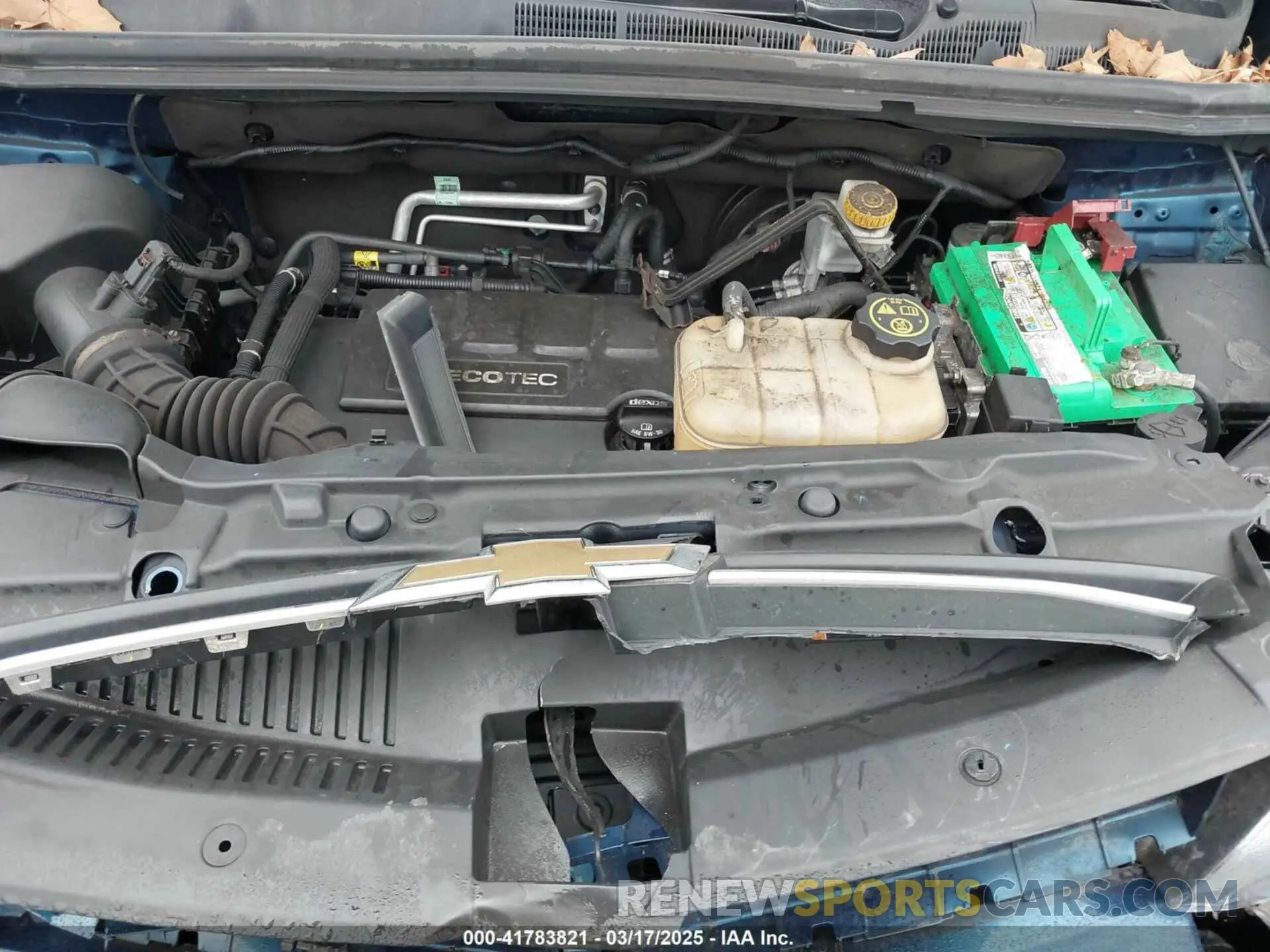 10 Photograph of a damaged car 3GNCJPSB6KL337318 CHEVROLET TRAX 2019