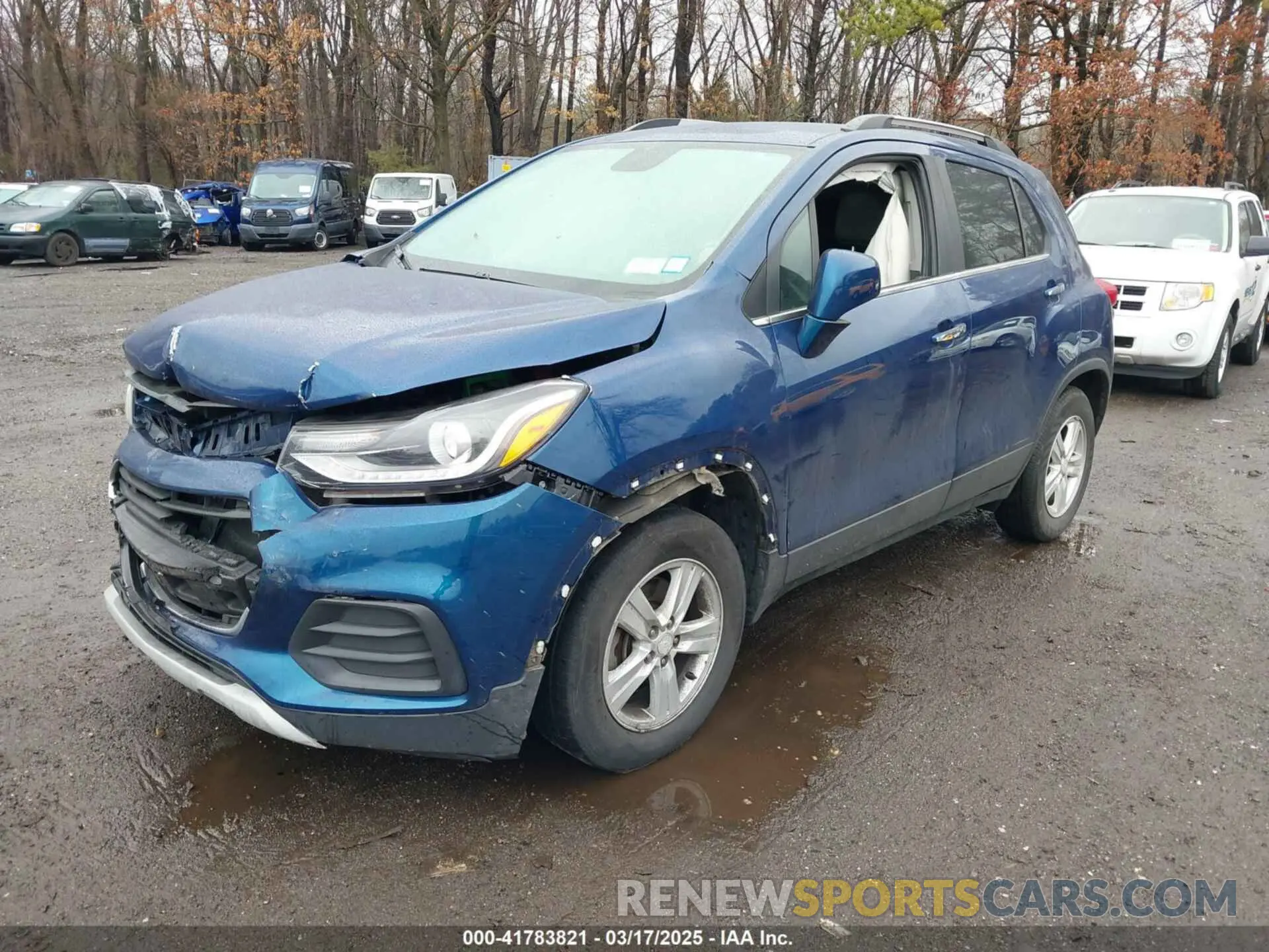 2 Photograph of a damaged car 3GNCJPSB6KL337318 CHEVROLET TRAX 2019