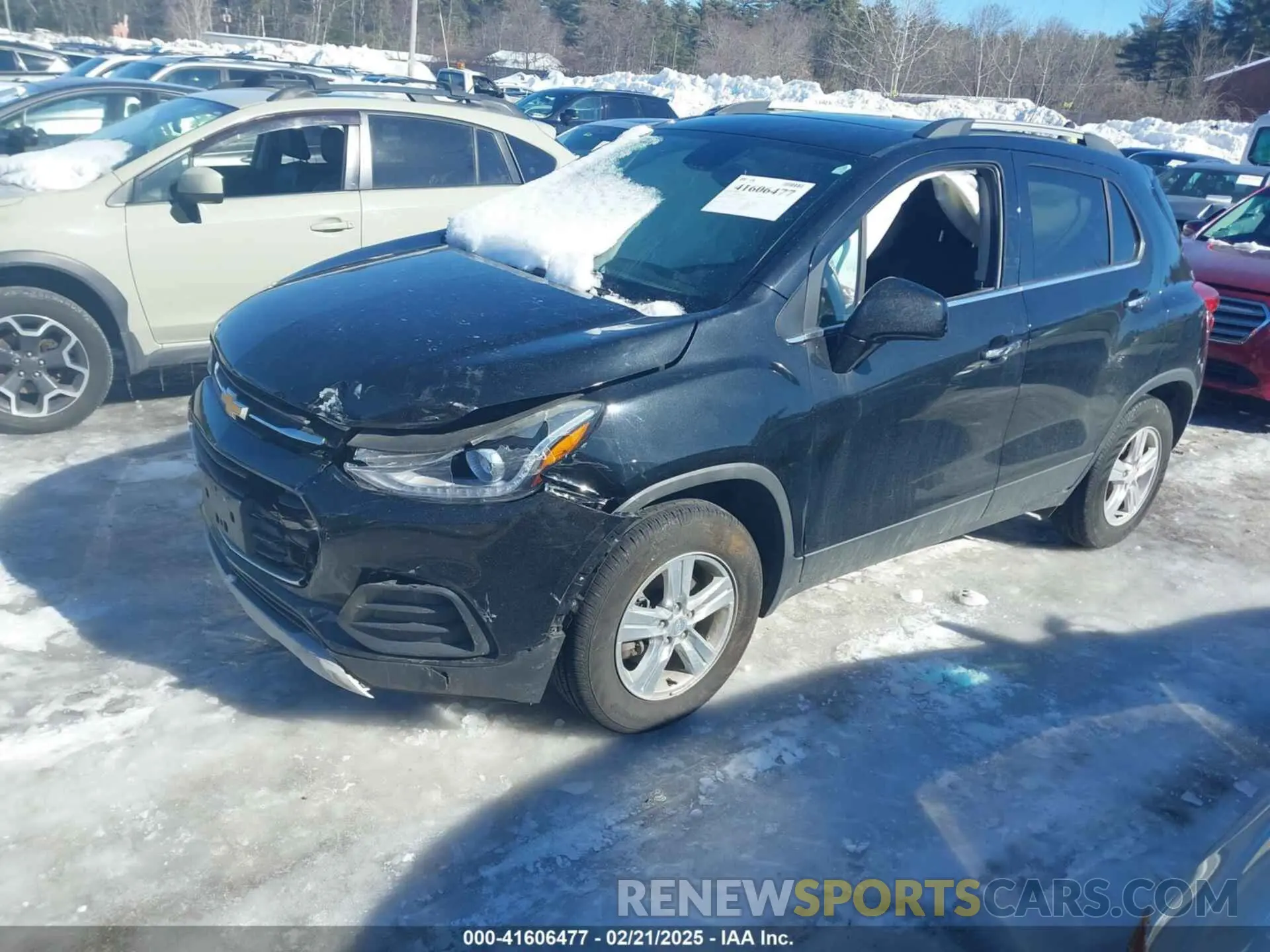 2 Фотография поврежденного автомобиля 3GNCJPSB9KL342271 CHEVROLET TRAX 2019