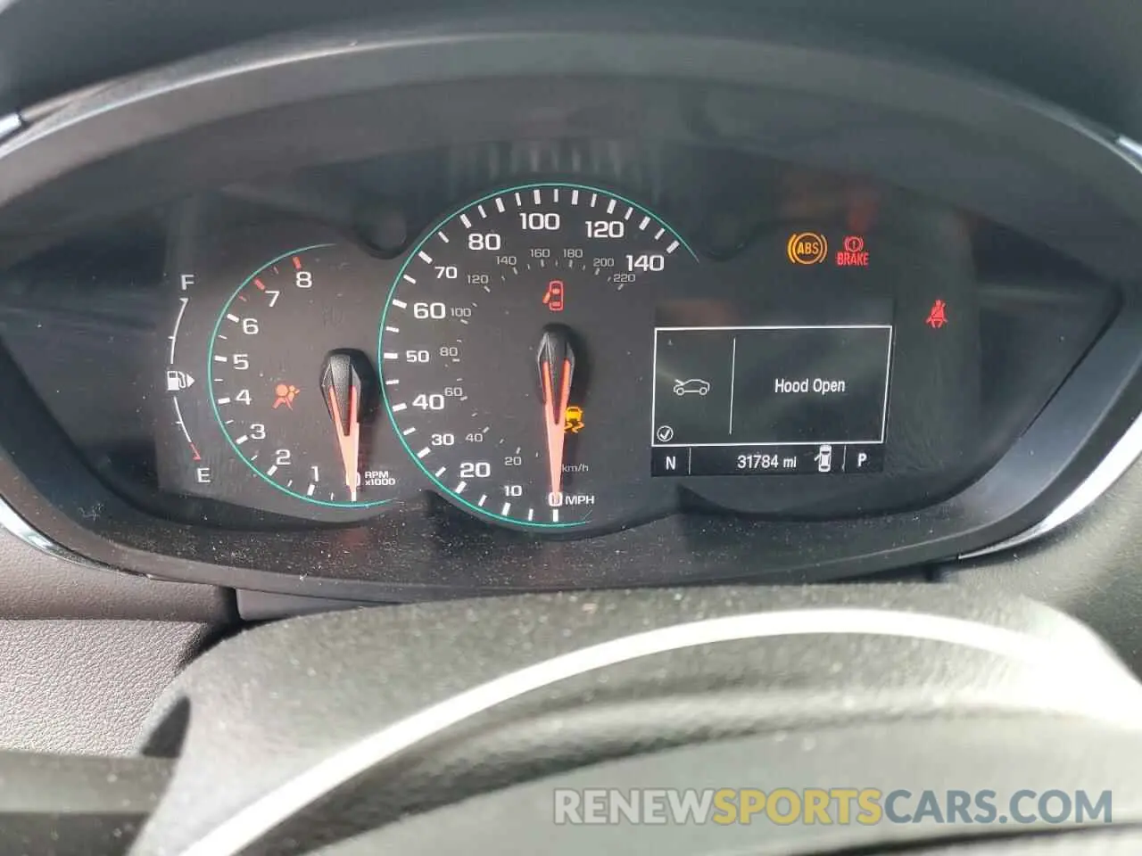 9 Photograph of a damaged car 3GNCJRSB1KL255072 CHEVROLET TRAX 2019