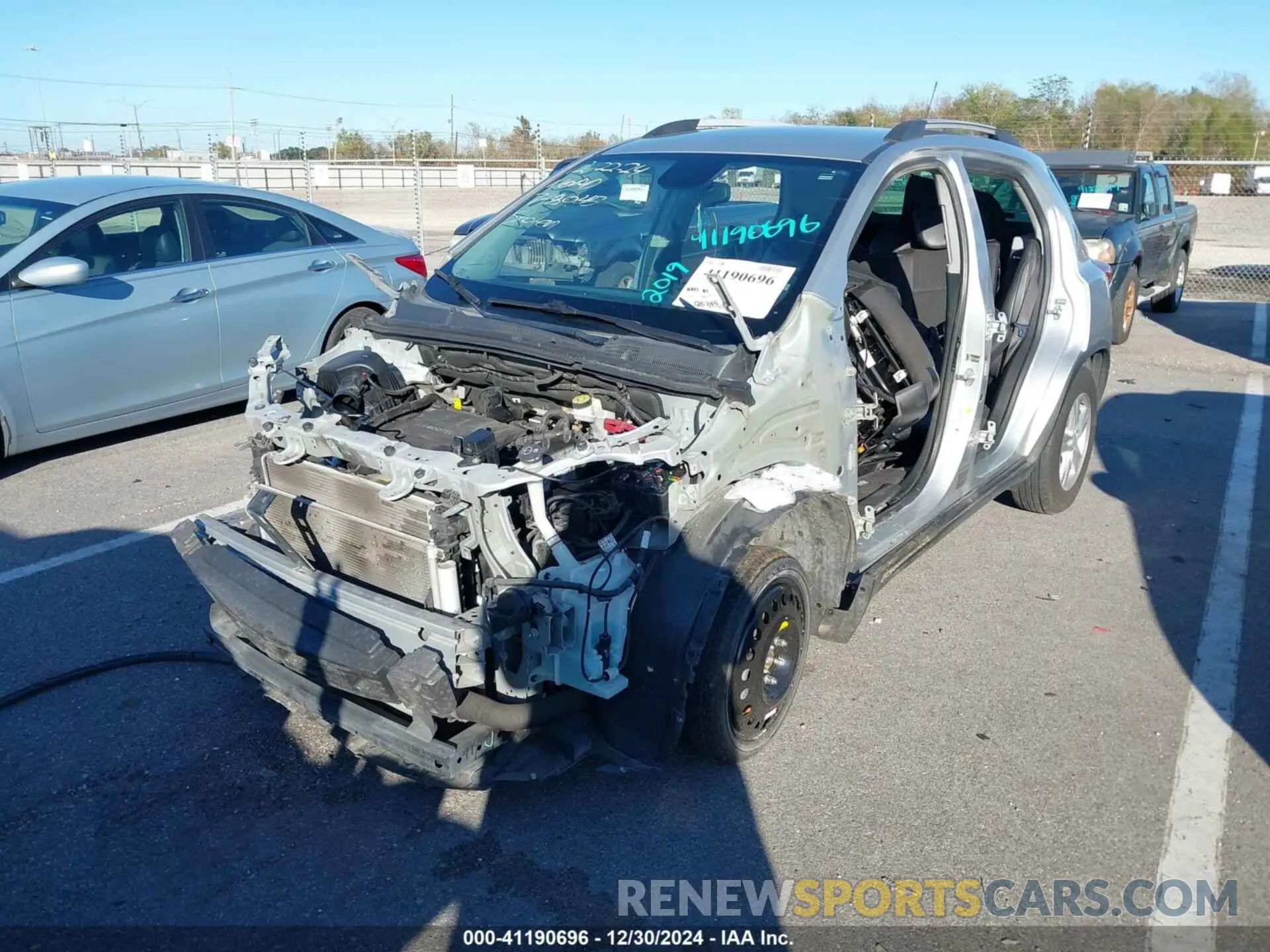 6 Photograph of a damaged car KL7CJLSB3KB748045 CHEVROLET TRAX 2019