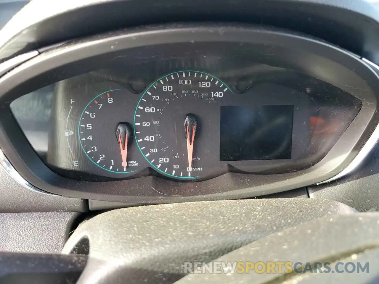9 Фотография поврежденного автомобиля KL7CJLSB3KB784544 CHEVROLET TRAX 2019
