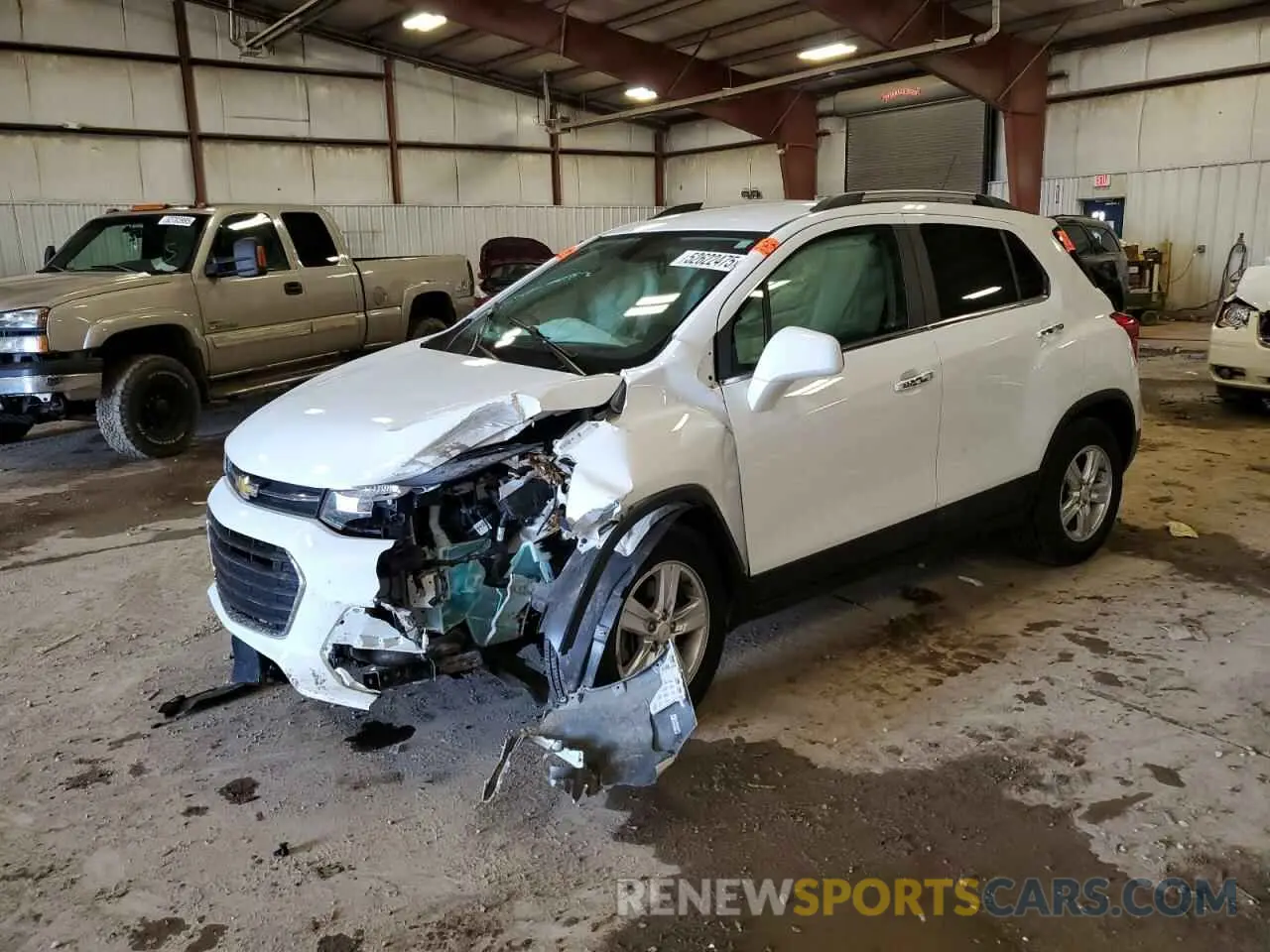1 Фотография поврежденного автомобиля KL7CJLSB4KB711585 CHEVROLET TRAX 2019