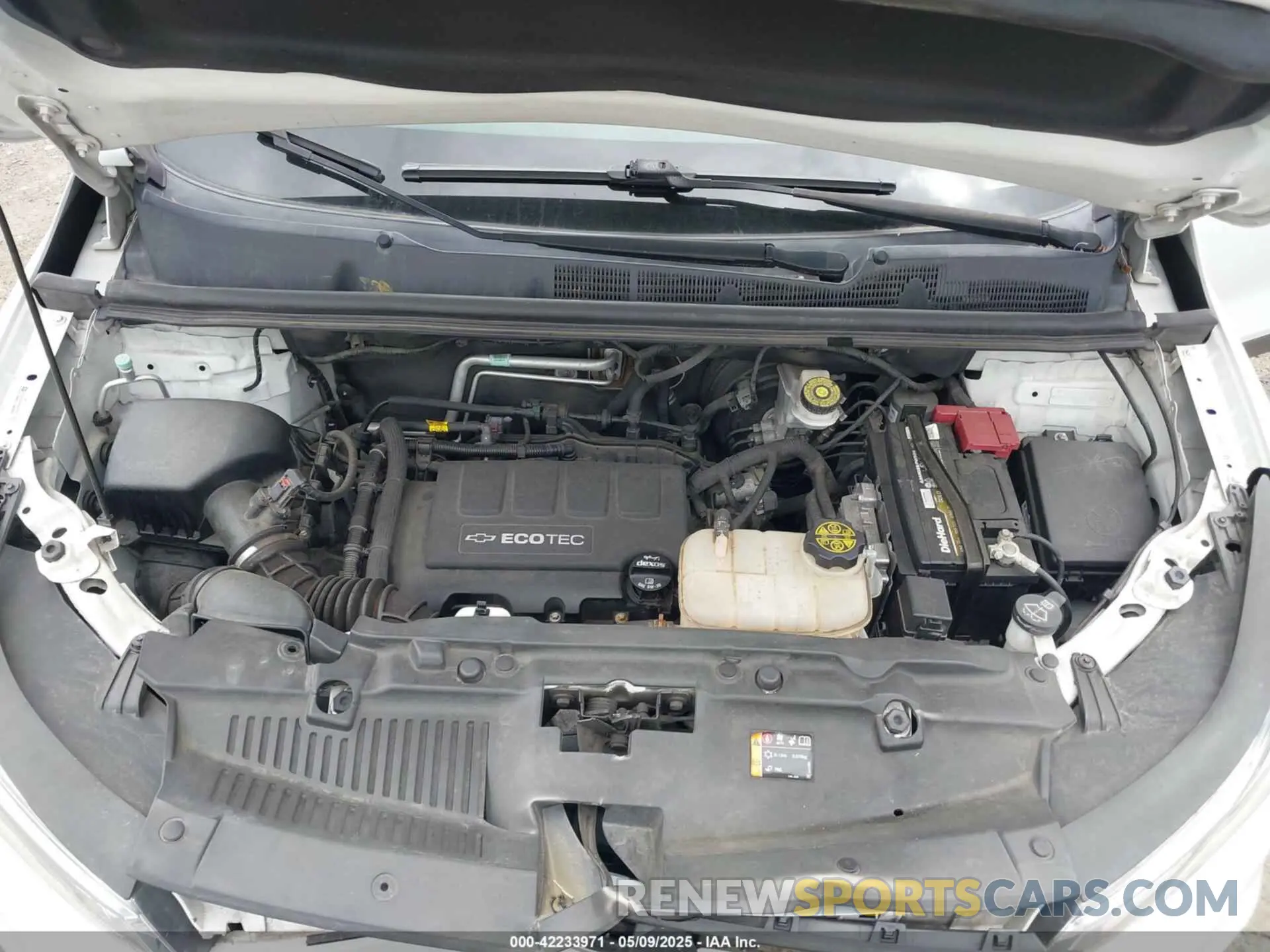10 Photograph of a damaged car KL7CJLSB4KB828096 CHEVROLET TRAX 2019