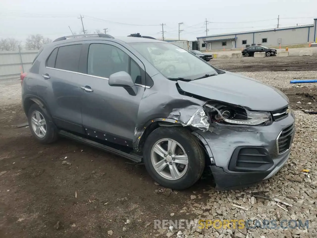 4 Photograph of a damaged car KL7CJLSB5KB919166 CHEVROLET TRAX 2019