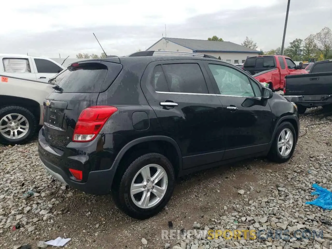 3 Photograph of a damaged car KL7CJLSB6KB747908 CHEVROLET TRAX 2019