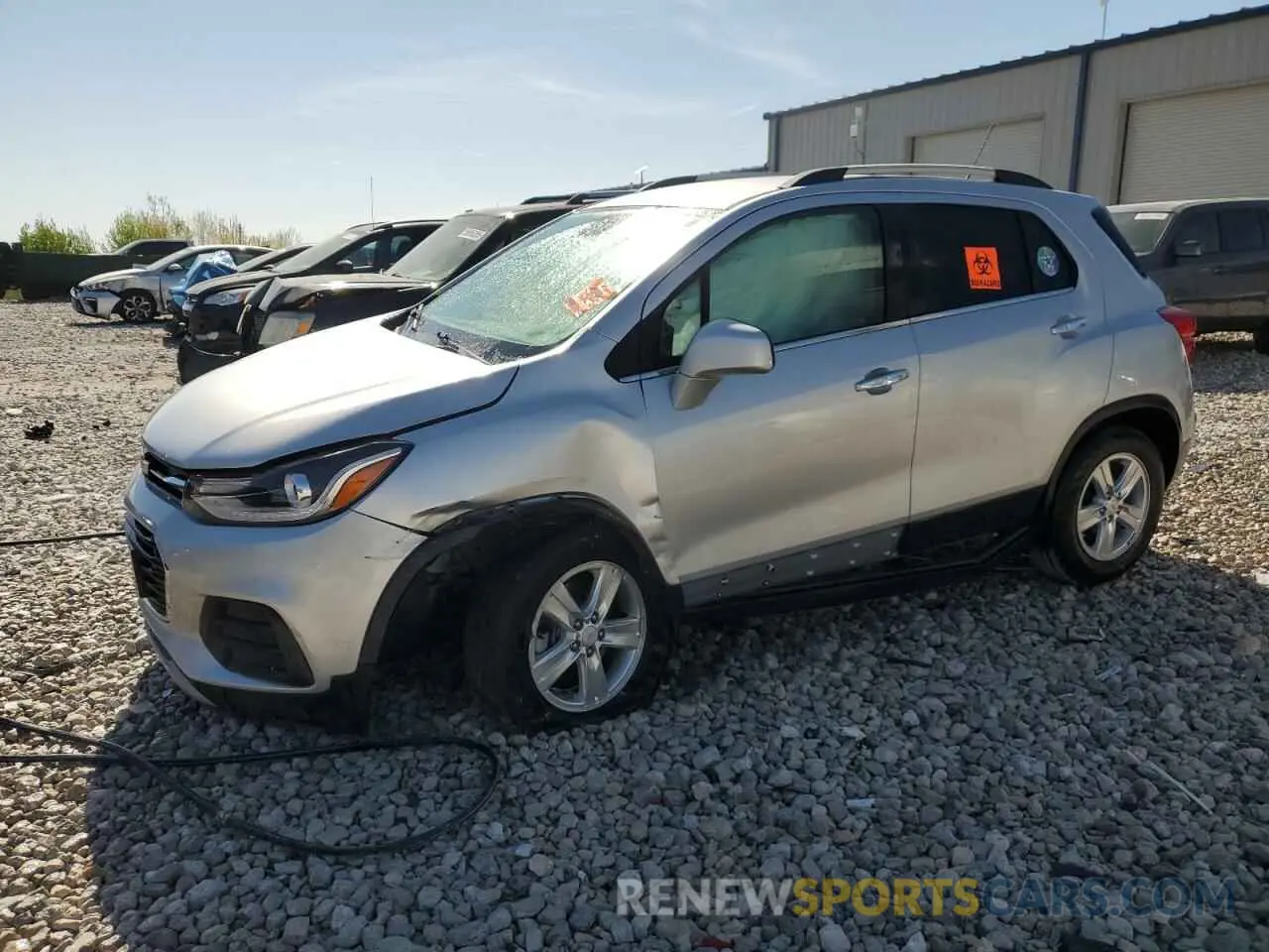 1 Photograph of a damaged car KL7CJLSB6KB780262 CHEVROLET TRAX 2019