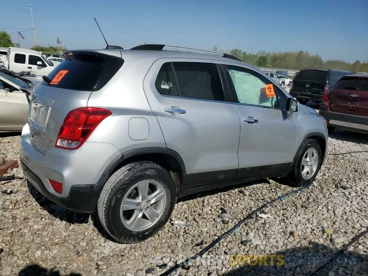 3 Photograph of a damaged car KL7CJLSB6KB780262 CHEVROLET TRAX 2019