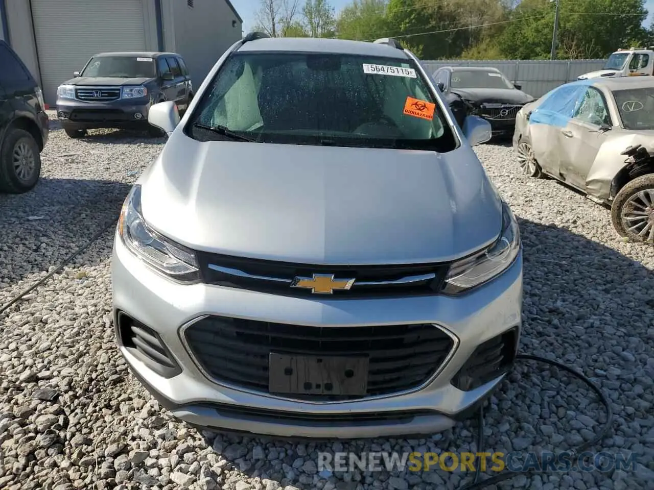 5 Photograph of a damaged car KL7CJLSB6KB780262 CHEVROLET TRAX 2019