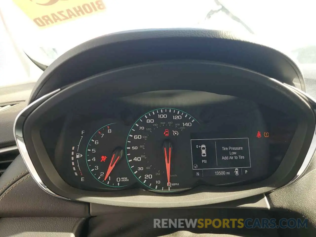 9 Photograph of a damaged car KL7CJLSB6KB780262 CHEVROLET TRAX 2019