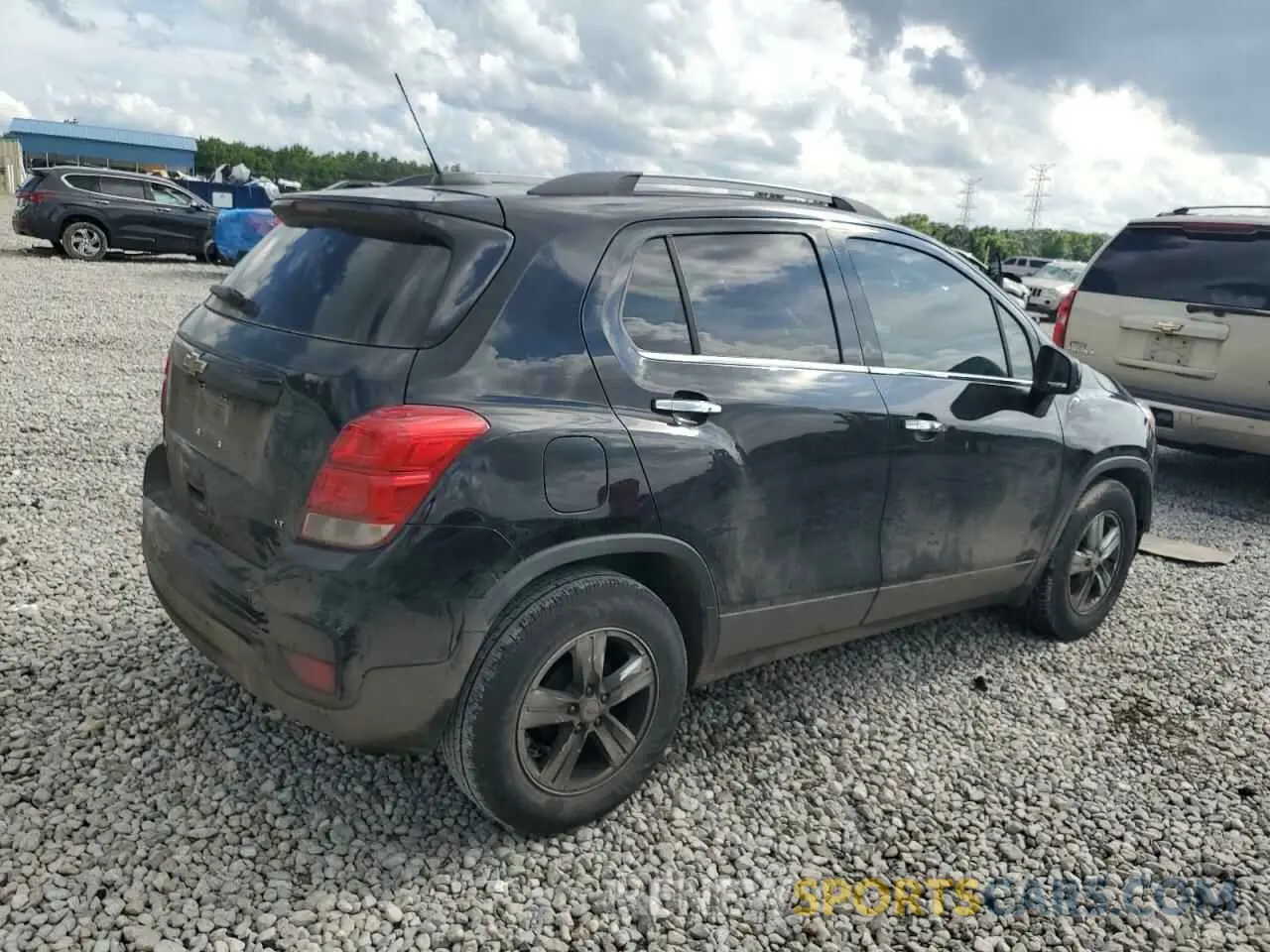 3 Photograph of a damaged car KL7CJLSB6KB947770 CHEVROLET TRAX 2019