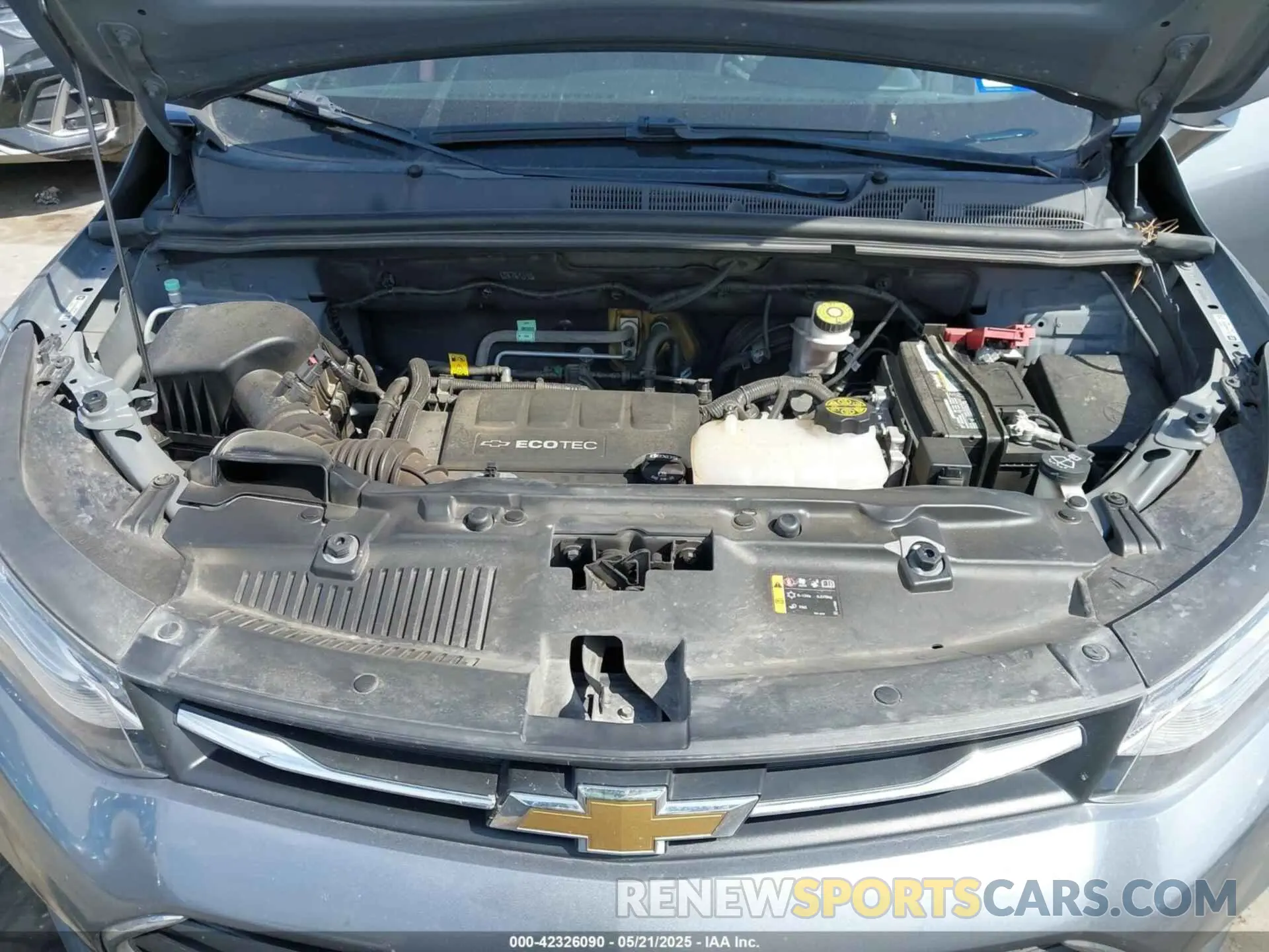 10 Фотография поврежденного автомобиля KL7CJLSB7KB928239 CHEVROLET TRAX 2019