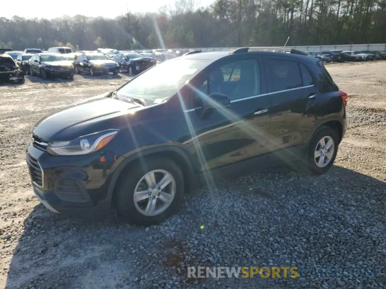 1 Фотография поврежденного автомобиля KL7CJLSB8KB908727 CHEVROLET TRAX 2019