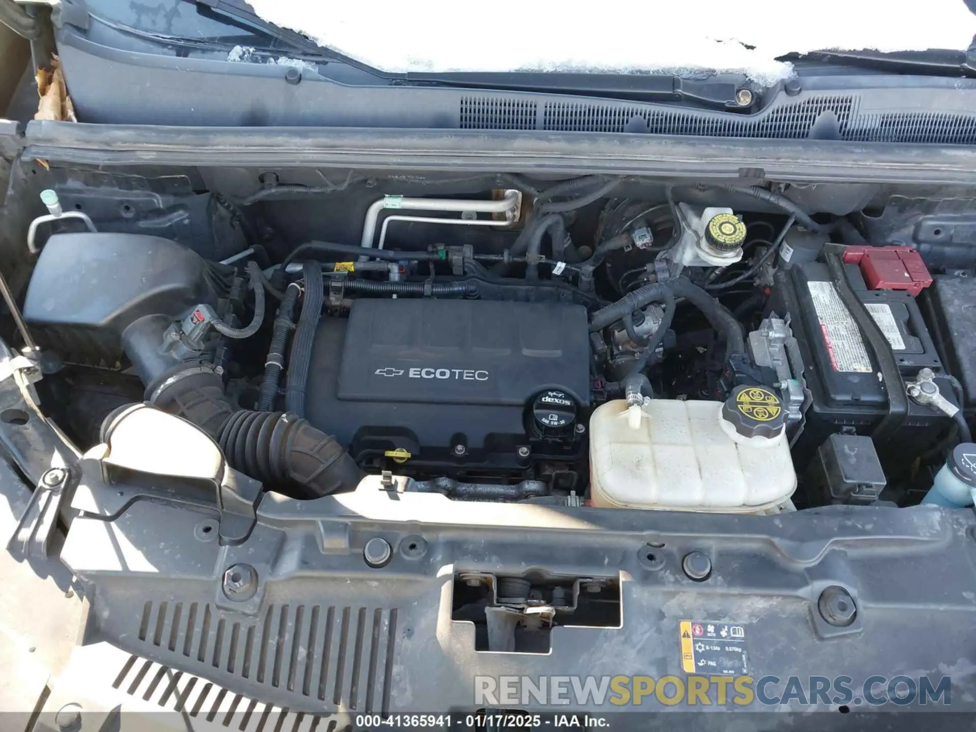 10 Photograph of a damaged car KL7CJLSB9KB744243 CHEVROLET TRAX 2019