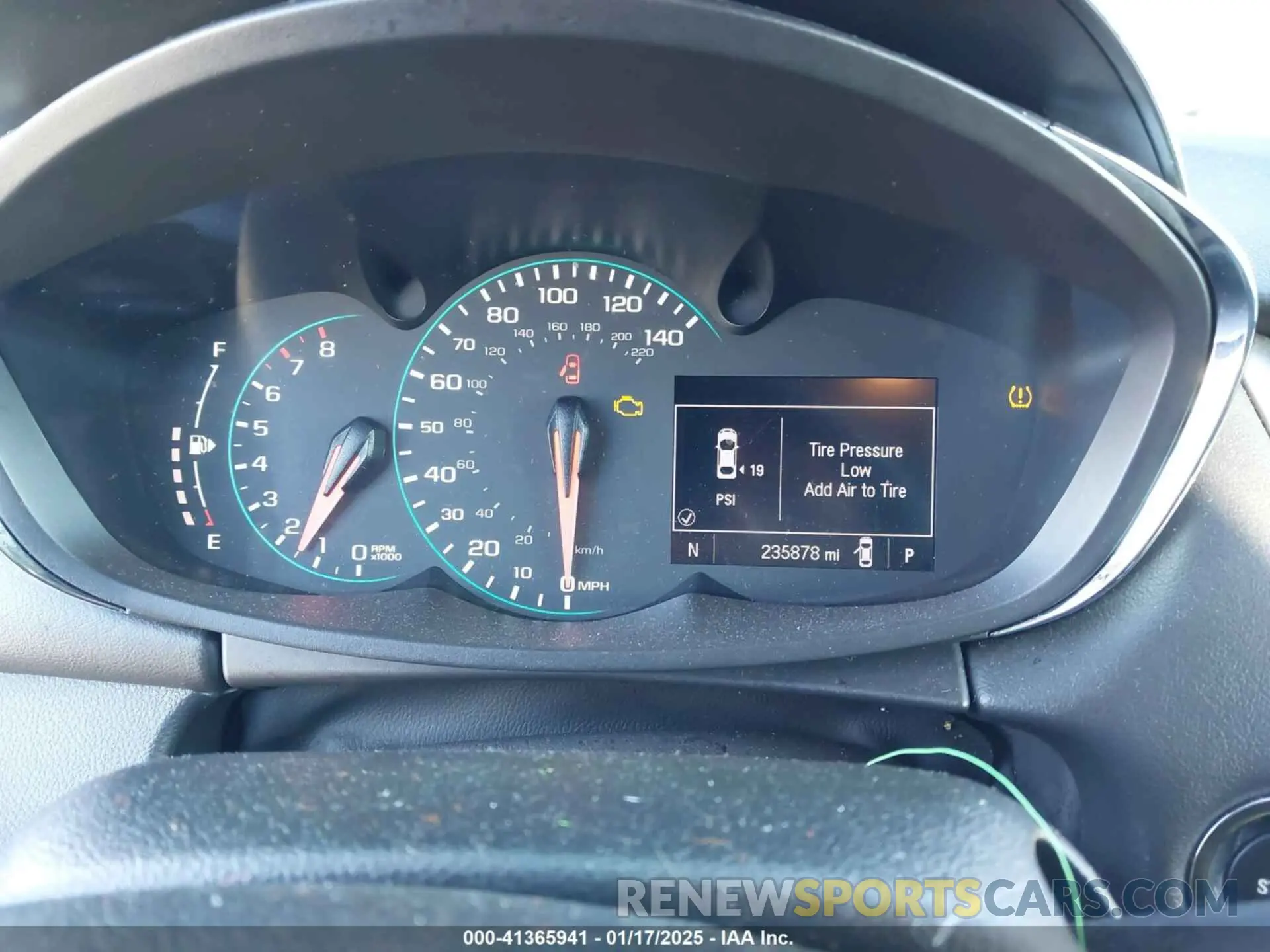 7 Photograph of a damaged car KL7CJLSB9KB744243 CHEVROLET TRAX 2019