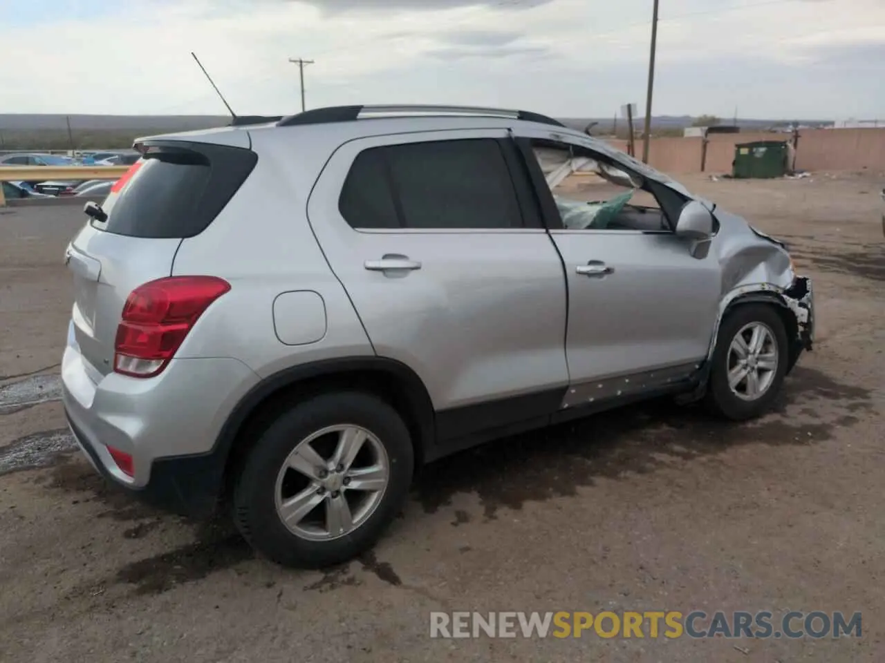 3 Photograph of a damaged car KL7CJLSBXKB869932 CHEVROLET TRAX 2019