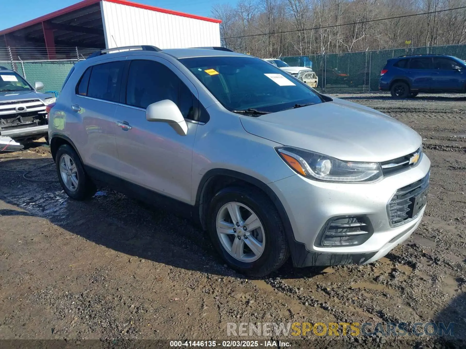 1 Photograph of a damaged car KL7CJLSBXKB962501 CHEVROLET TRAX 2019
