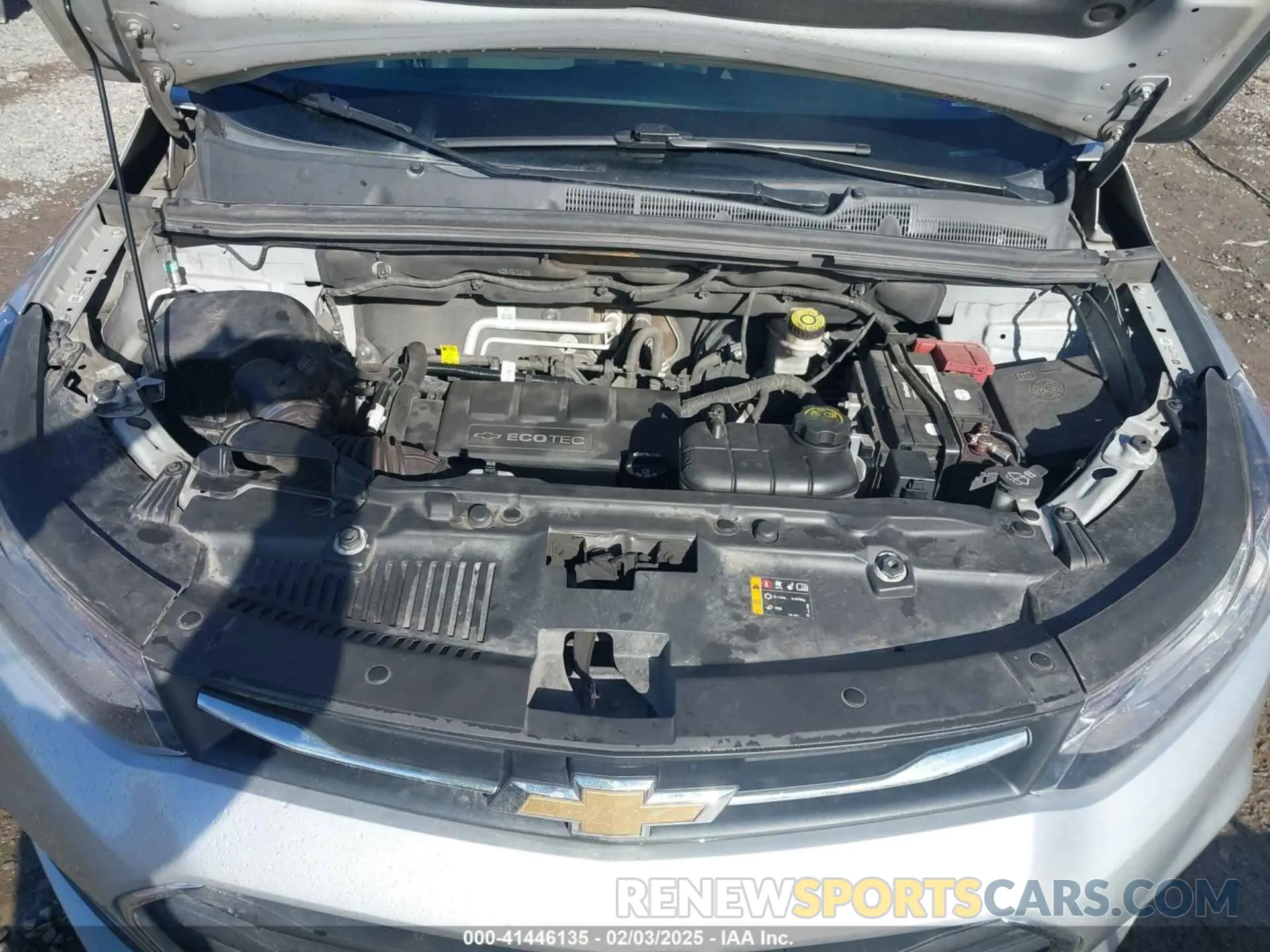 10 Photograph of a damaged car KL7CJLSBXKB962501 CHEVROLET TRAX 2019