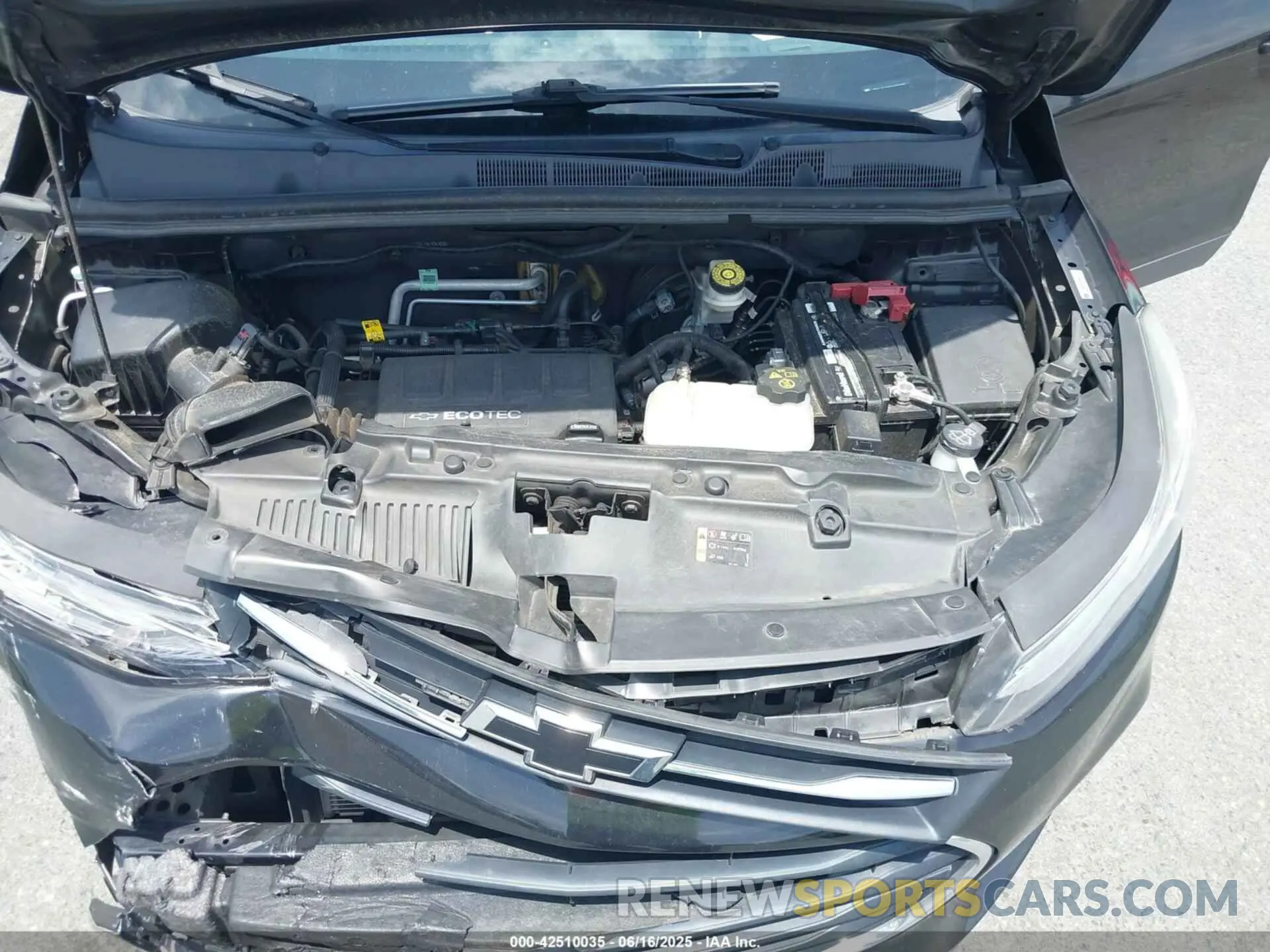 10 Photograph of a damaged car KL7CJMSB9KB815608 CHEVROLET TRAX 2019