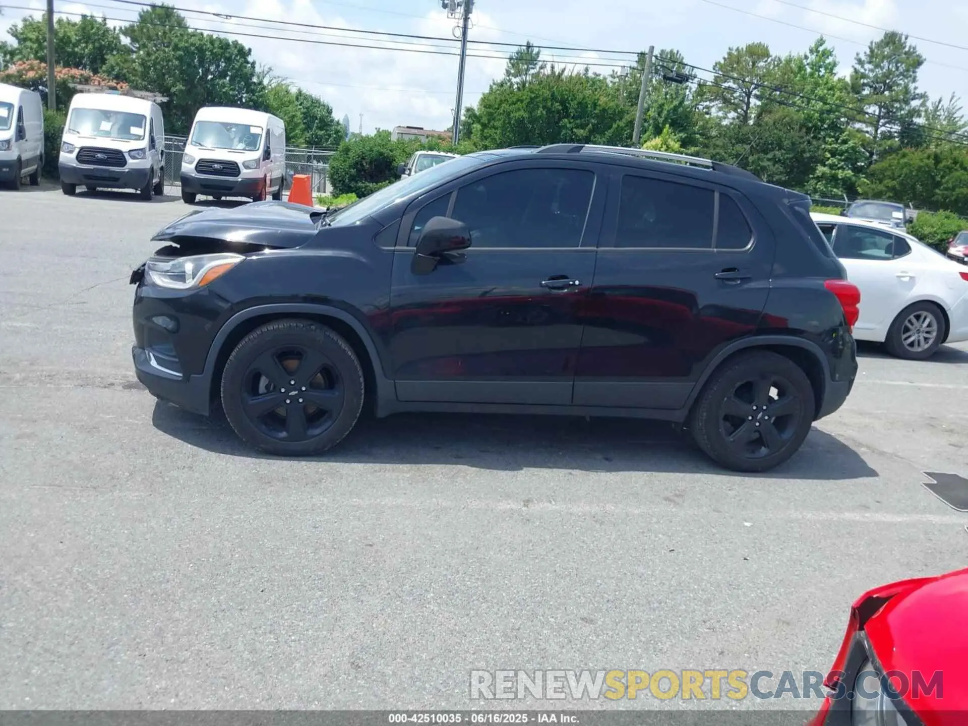 14 Photograph of a damaged car KL7CJMSB9KB815608 CHEVROLET TRAX 2019