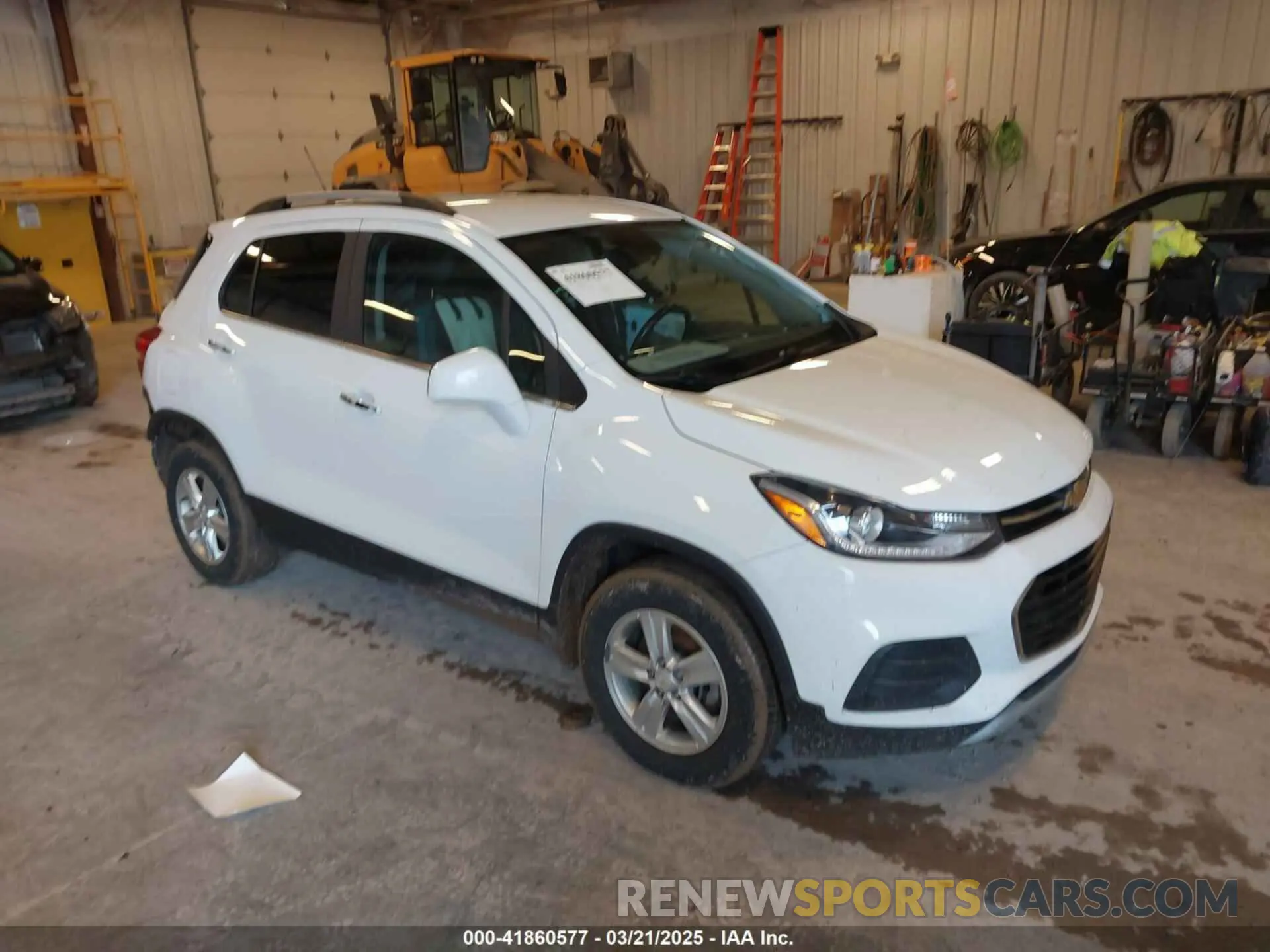 1 Photograph of a damaged car KL7CJPSB0KB862866 CHEVROLET TRAX 2019