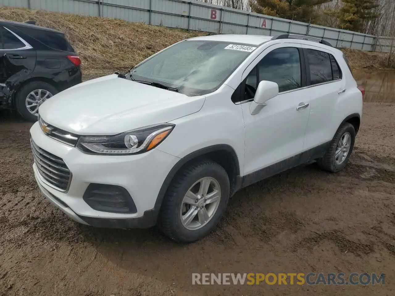 1 Photograph of a damaged car KL7CJPSB0KB945584 CHEVROLET TRAX 2019