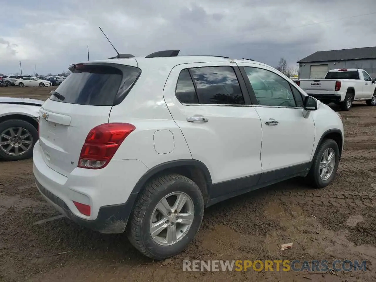 3 Photograph of a damaged car KL7CJPSB0KB945584 CHEVROLET TRAX 2019