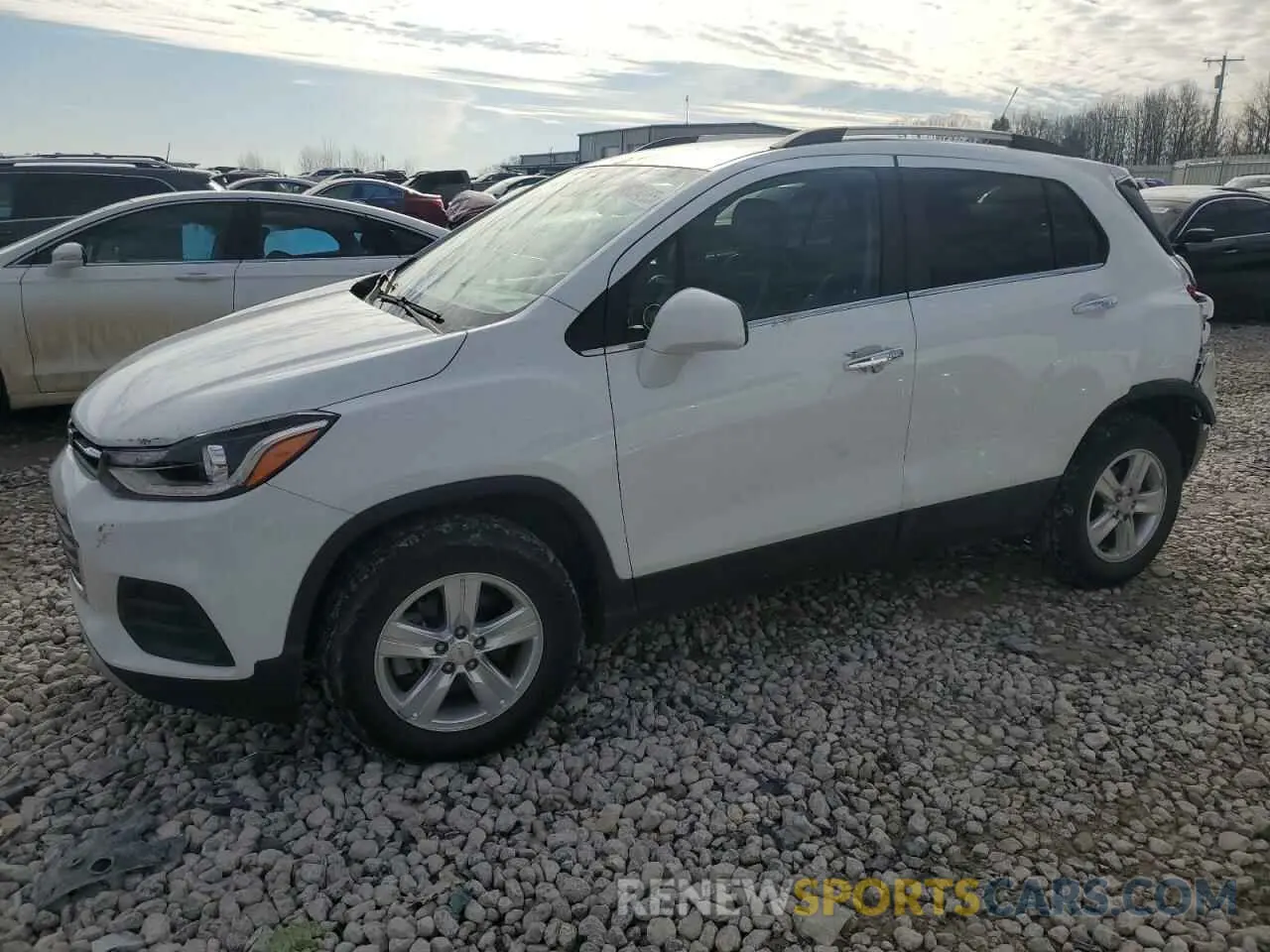 1 Photograph of a damaged car KL7CJPSB1KB719280 CHEVROLET TRAX 2019