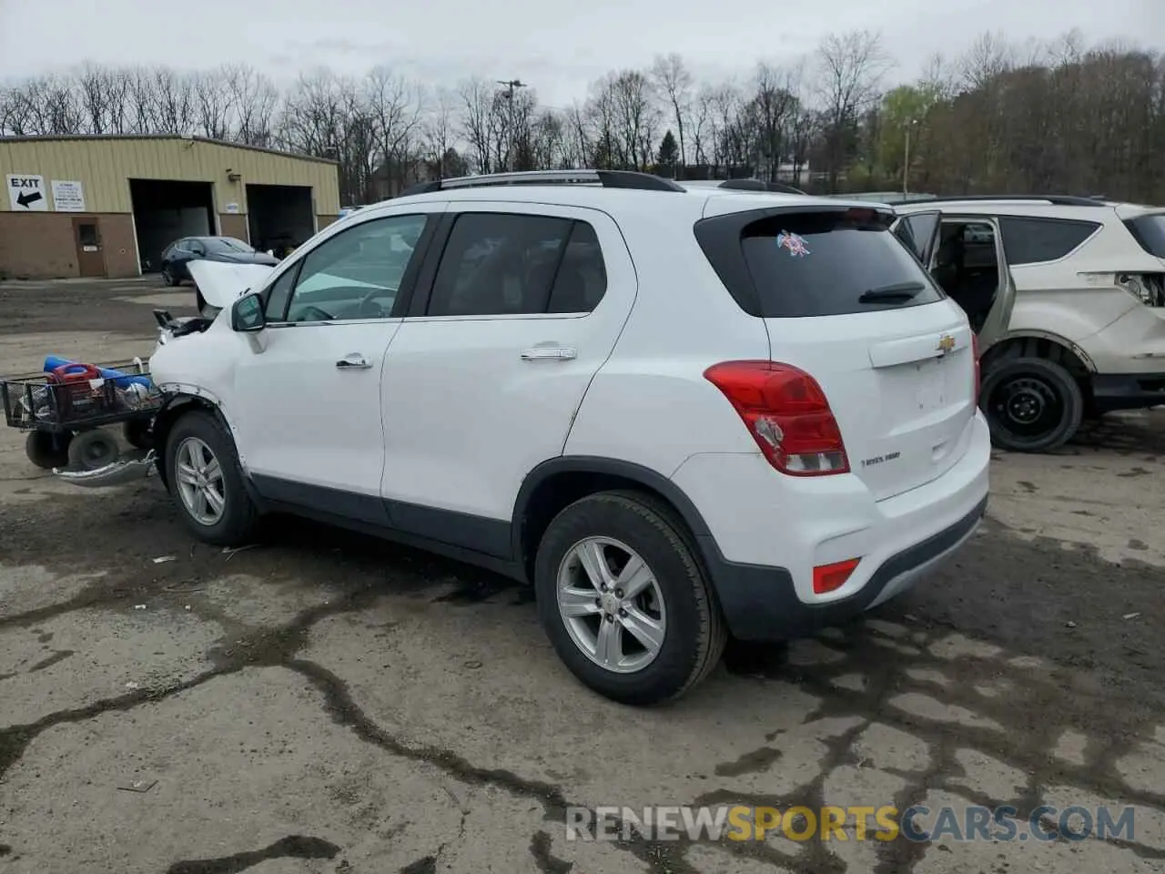 2 Фотография поврежденного автомобиля KL7CJPSB1KB926719 CHEVROLET TRAX 2019